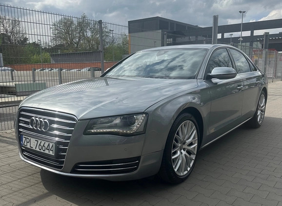 Audi A8 cena 79600 przebieg: 225300, rok produkcji 2012 z Kosów Lacki małe 254